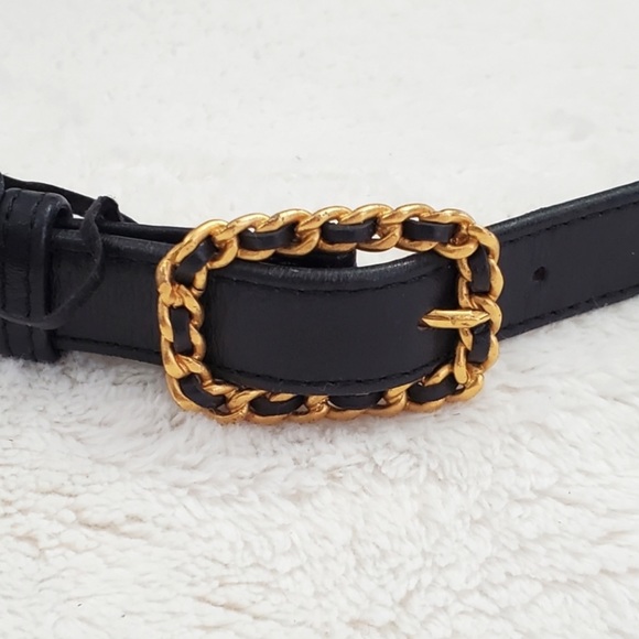 Skinny authentic Chanel belt - Picture 4 of 6